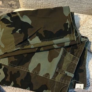 NILI LOTAN skinny camo pant